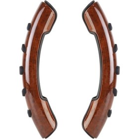 Resim Araba Direksiyon Booster Tekerlek Spinner Topuzu Kapak Brown 1 Adet 