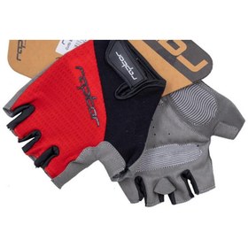 Resim Genel Markalar Raptor Cırtlı Eldiven Kısa Parmak Bisiklet Eldiveni MTB Yarım Parmak Eldiven XL Beden Kırmızı 