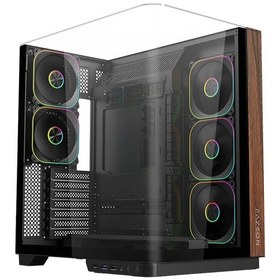 Resim Fazeon F25 850w 80+ Bronze Full Modüler Gen5 Mesh 5x Argb Fanli Type-c Siyah Atx Gaming Kasasi 