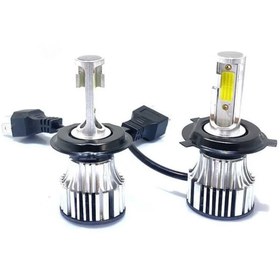 Resim Photon Vw Transporter T4 Led Xenon Uzun + Kısa Far Ampulü H4 Duo Yeni Seri Beyaz Uyumlu 