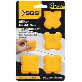 Resim Sgs SGS6187 Silikon Mastik Derz Çekme Aparatı 