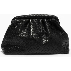 Resim Kadın Kyle Siyah Clutch Portföy ve Omuz Çantası 