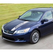 Resim MLH STORE Honda Accord Sport Ön Kaput Şerit Sticker Etiket Modeli 