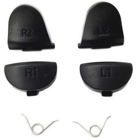 Resim YEDEK PARÇA Playstatıon 4 Uyumlu Ps4 V1 R1 R2 L1 L2 Tuş Takımı +2 Tetik Yay Jds01 
