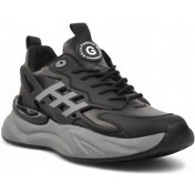 Resim Guja 23k550 Hakiki Deri Erkek Sneaker Siyah 