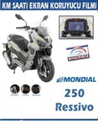 Resim Mondial Ressivo 250cc-125cc Uyumlu Serisi Motosiklet Ekran Km Koruyucu 