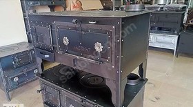Resim Altaş Kuzine Soba 4 Mm Çok Amaçlı Bahçe Tipi Kuzine Soba Özel El Yapımı Soba 