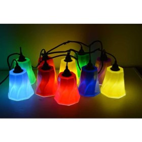 Resim Renkli Su Geçirmez Ağaç Feneri Seti, 25 Parça, Bahçe ve Dekorasyon Keyfi 