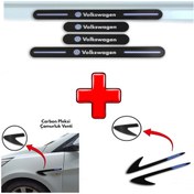 Resim Volkswagen Grubu Carbon Kapı Eşiği + Carbon Çamurluk Venti (552308291) 