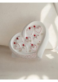 Resim Kırmızı Kalp Çerçeve,özel İsim Ve Tarih Yazılabilir, Sevgililer Günü, Doğum Günü, Yıldönümü Hediyesi 16x22cm 