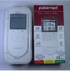 Resim Medikaltec Pulsemed Entegre Elektronik Teraip Cihazı Tens-ems-masaj Özelliği Şarj Edilebilir 