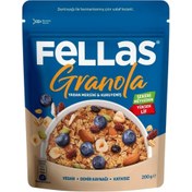 Resim FELLAS Granola Yaban Mersini & Kuruyemiş 200g 