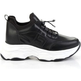 Resim Bambi Siyah Kadın Sneaker K01093400409 Siyah 