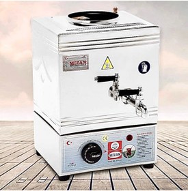 Resim Mizan Çay Semaveri Çay Kazanı 10lt Elektrikli 1 Hazneli (DEMLİK DAHİL DEĞİLDİR) 