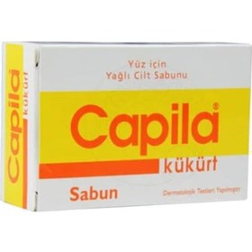 Resim Capila Kükürtlü Yağlı Cilt Akne Sivilce Yüz Sabunu 90 G 