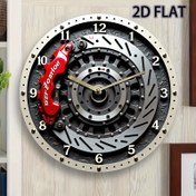 Resim 1 adet 12 İnç Sessiz Non-Ticking Yarış Fren Diski Duvar Saati - Kırmızı Fren Diski Tasarımı ile Modern Motorsport Dekoru, Kuvars Hareketi, Akrilik Yapı - Oturma Odası, Garaj, Ofis, Erkek Kulübesi için - Mükemmel Yarış Arabası Tutkunu Hediyesi (AA Piller Dahil Değil), Ofis Dekorasyonu, Cesur Rakamlar, Dayanıklı Malzeme, Ev Dekoratörleri, 2D Düz, Araba Fren Saati, Disk Fren Saati, Fren Kaliper Duvar Saati, Duvar Saati Disk Fren, Saatli Duvar Saati, Dekoratif Disk Fren Paneli, Yarış 