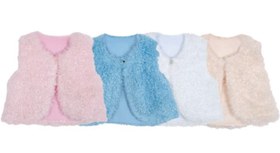 Resim Sevi Bebe Peluş Yelek (6 Lı Seri) 