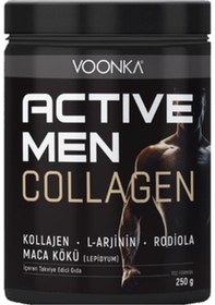 Resim Voonka Active Men Collagen 250 GR - Yeşil Elma 