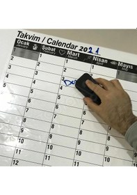 Resim Takvim 2023 Yıllık Planlayıcı K-120 100 x 100 CM 