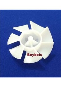 Resim Beko Uyumlu 7 Kanat Pervane Saç Kurutma Pervanesi Çap 60 Mm Mil Yuvası 2 