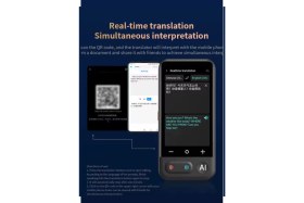 Resim K-Yonlineticaret Kameralı 140 Dilde Wifi Özellikli Translator Elektronik Çeviri Cihazı Türkçe Menü 