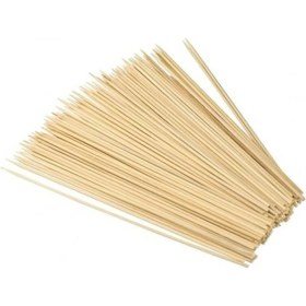 Resim Royaleks Ahşap Çöp Şiş Çubuğu 25 Cm - 50 Adet 