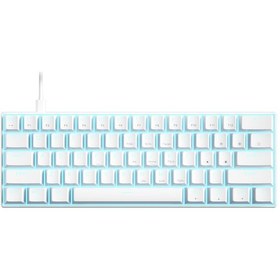 Resim Xindoker Outemu 61 Tuşlu Mekanik Klavye - Mavi/kırmızı Switch, Led Aydınlatmalı, Usb Kablolu, Hot Swap Desteği 