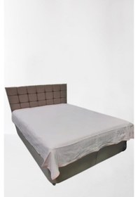 Resim Pike Yazlık Zmrt Somon Çift Dolgun Malzeme V Çizgili Desen Pamukl (410076864) Pembe - Beyaz 