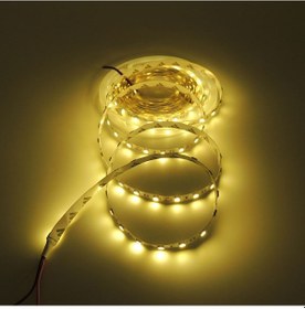 Resim Sunlight 3 Çip İç Mekan Şerit 60 Led 12V 5M Beyaz Işık 