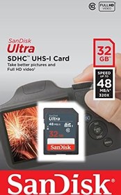 Resim SanDisk 32 GB Ultra SDHC Hafıza Kartı Panasonic Lumix DMC-TZ20 Kamera için 