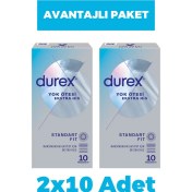 Resim Durex Yok Ötesi Ekstra Ince Ekstra His 10'lu Prezervatif 2 Adet 