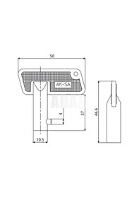 Resim Akü Elektrik Devre Kesici Yedek Anahtar Aksa 
