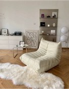 Resim EDSY HOME Edsy Puffer Bej Renk Berjer 