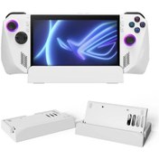 Resim Gaojunshop01 Arıkroıı Asus Rog Ally Ve Steam Deck İçin Beyaz Ayarlanabilir Taşınabilir Oyun Desteği 