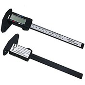 Resim BUFFER® 150 Mm Dijital Kumpas Elektronik Fiber Karbon Kaplı Plastik - Kumpas 