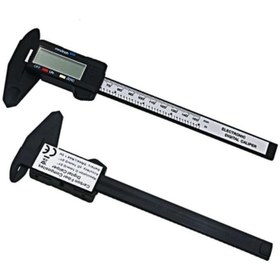 Resim BUFFER® 150 Mm Dijital Kumpas Elektronik Fiber Karbon Kaplı Plastik - Kumpas 