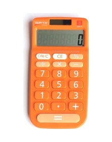 Resim F3047 Hesap Makinesi 8 Haneli - Turuncu Diğer 