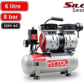 Resim Mytol EWS06 0.75 HP 6 L Sessiz Kompresör 