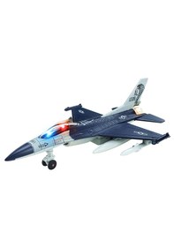 Resim Diecast Kobra Savaş Uçağı Lacivert 