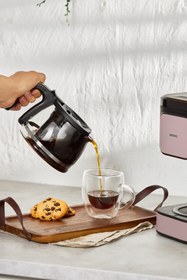 Resim Karaca Just Coffee Aroma 2'si 1 Arada Inox Filtre Kahve ve Çay Demleme Makinesi 