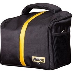 Resim FotoDijital Nikon Kare Çanta Dslr Fotoğraf Makinesi Için Nikon Askılı Kare Omuz Çantası 