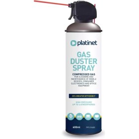 Resim Teknocan 600 ml Maxi Büyük Boy Kapak Basınçlı Hava Spreyi Bilgisayar Laptop Elektronik Toz Alıcı Spray 