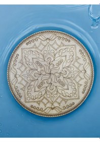 Resim Mandala , 20 Cm 2'li Ahşap Hobi Boyama Setleri Model 4 