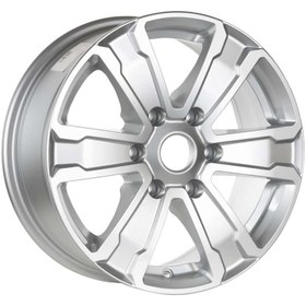 Resim EMR-DY1226-25 7.0x16"-6x130 ET45 84.1 Silver Jant (4 Adet) 