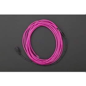 Resim El Wire Neon İp Led - Mor 3m 