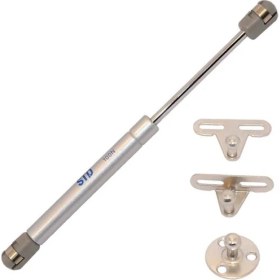 Resim ZFS Market Std 100 N Dolap Amortisörü Gazlı Piston Gri 