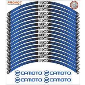 Resim PROMOT CF MOTO NK 250 JANT ŞERİDİ Motosiklet Aksesuar Jant Sticker 5 