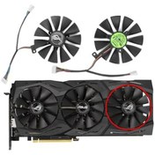 Resim Asusrog Strıx Rtx 2060 2070 O8G Gamıng Rtx2060 Rtx 2070 7 Pin Fan 