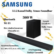 Resim Samsung 3.1.2 Kanal Dolby Atmos Soundbar 
