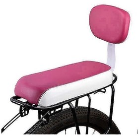 Resim Arka Çocuk Güvenlik Koltuğu, Sırt Desteği, Tutamaç Ve Ayak Desteği İle - Ce Sertifikalı, 2-12 Yaş Arası Çocuklar İçin Arka Koltuk - Pembe 